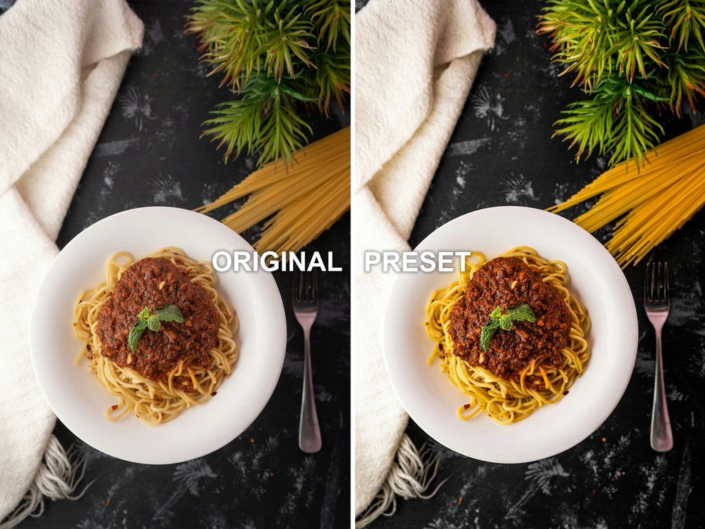 10 PASTA LOVER Lightroom Presets