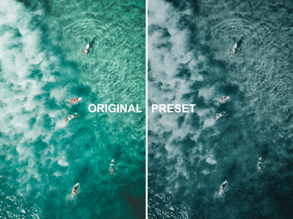 10 OCEAN Lightroom Presets