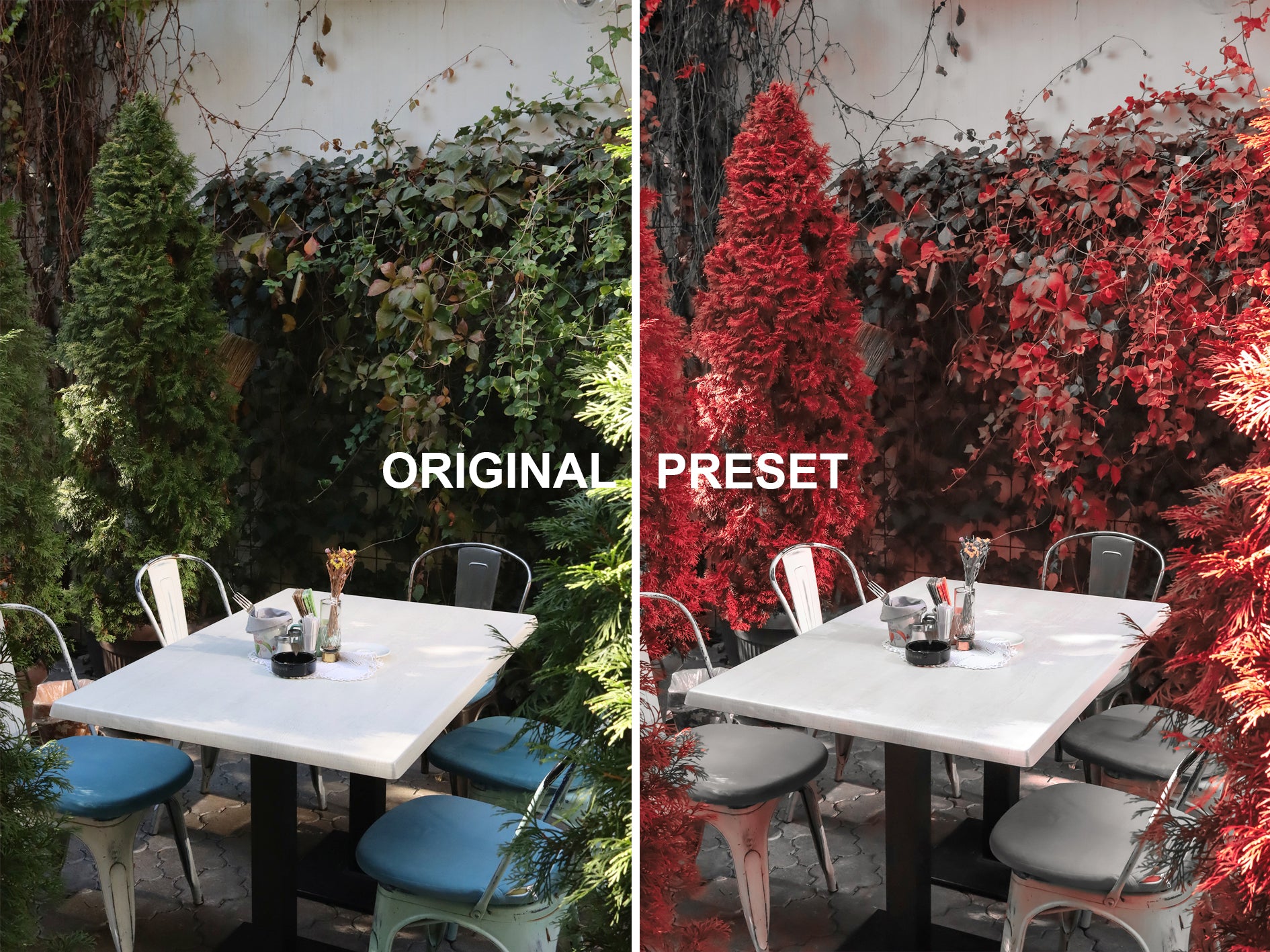 10 INFRARED FILM Lightroom Presets