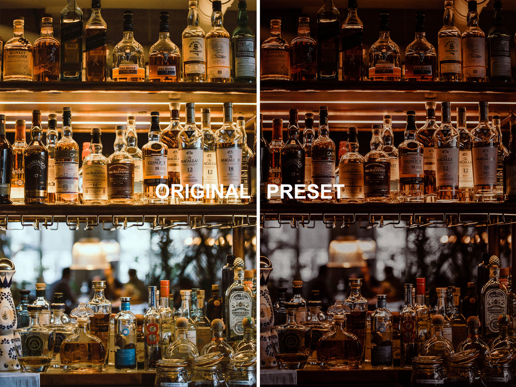 10 WHISKEY Lightroom Presets