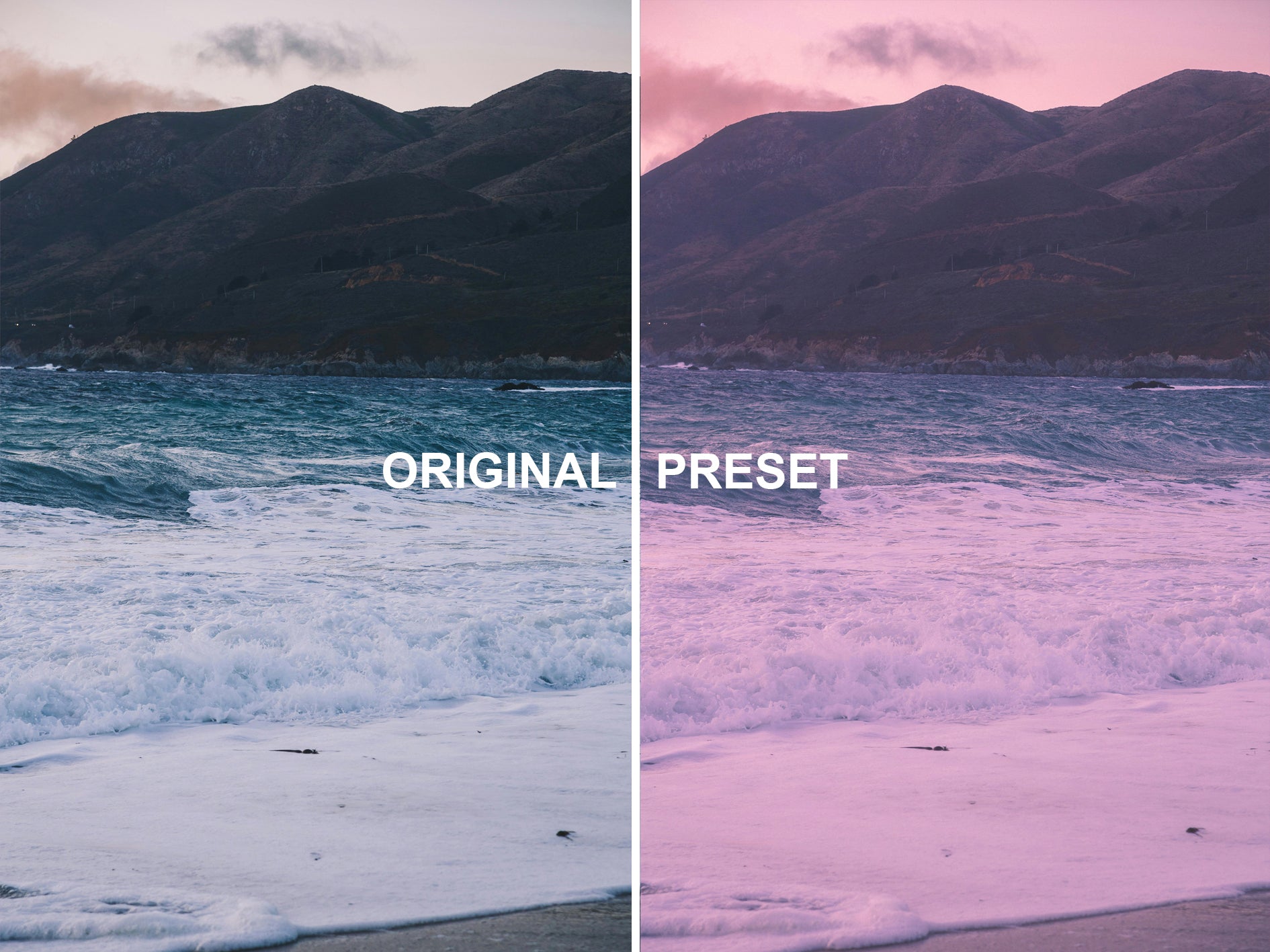 10 GOLDEN SUNSET Lightroom Presets