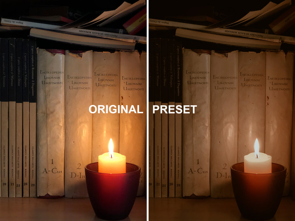 10 DARK ACADEMIA Lightroom Presets