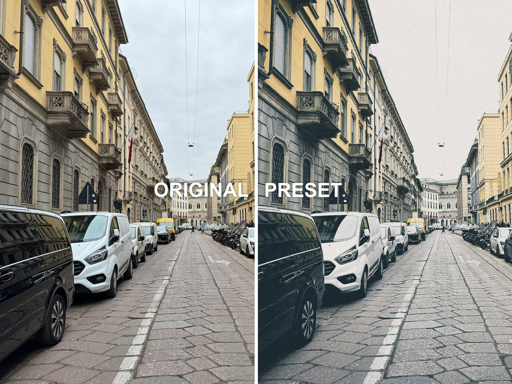 10 STREET FILM Lightroom Presets