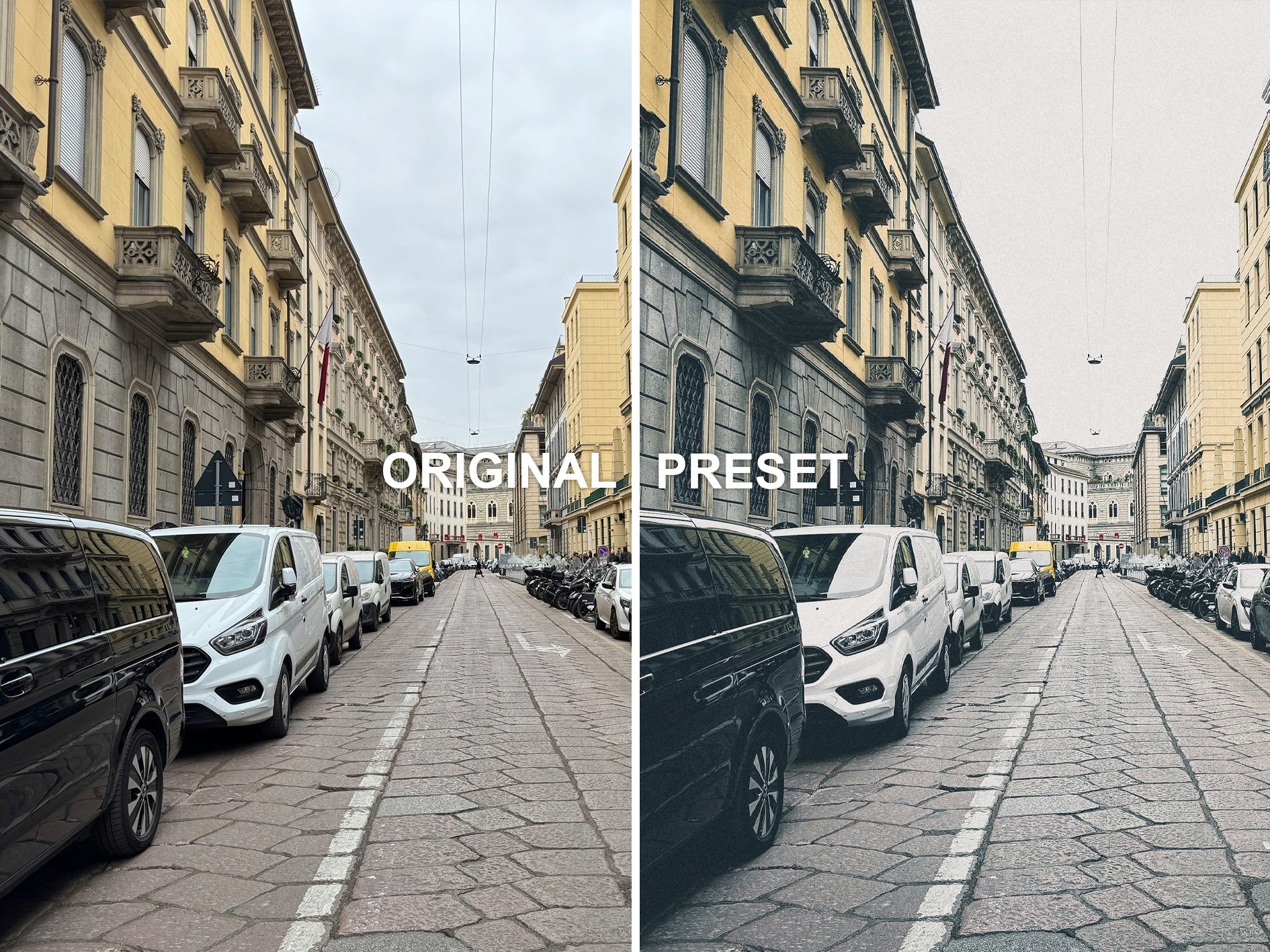 10 STREET FILM Lightroom Presets