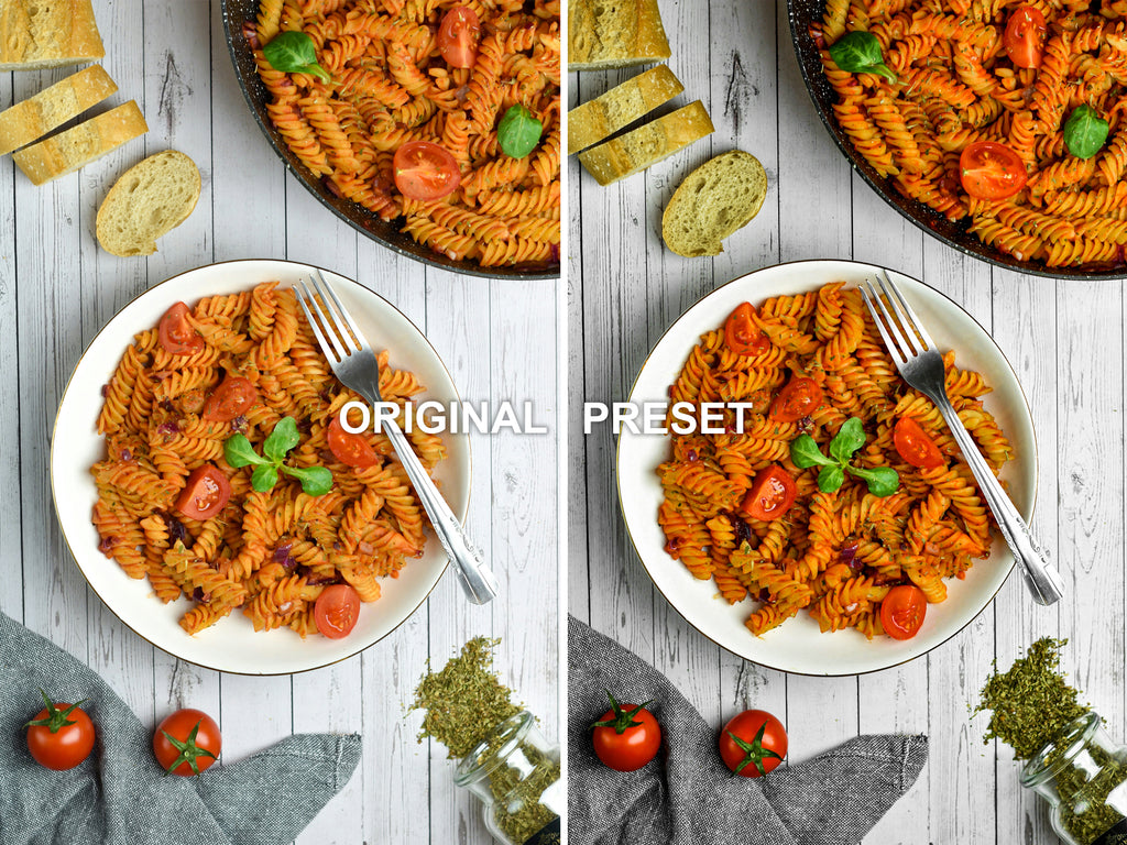 10 PASTA LOVER Lightroom Presets