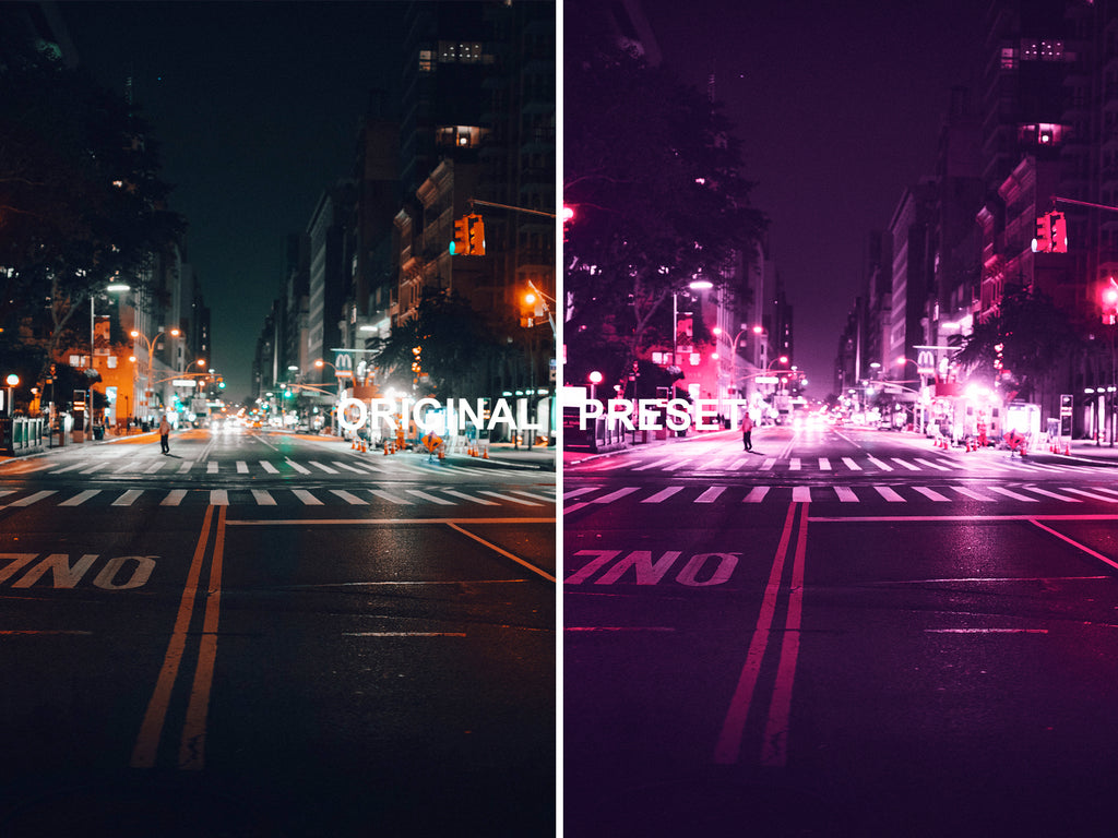 10 NEON PINK Lightroom Presets
