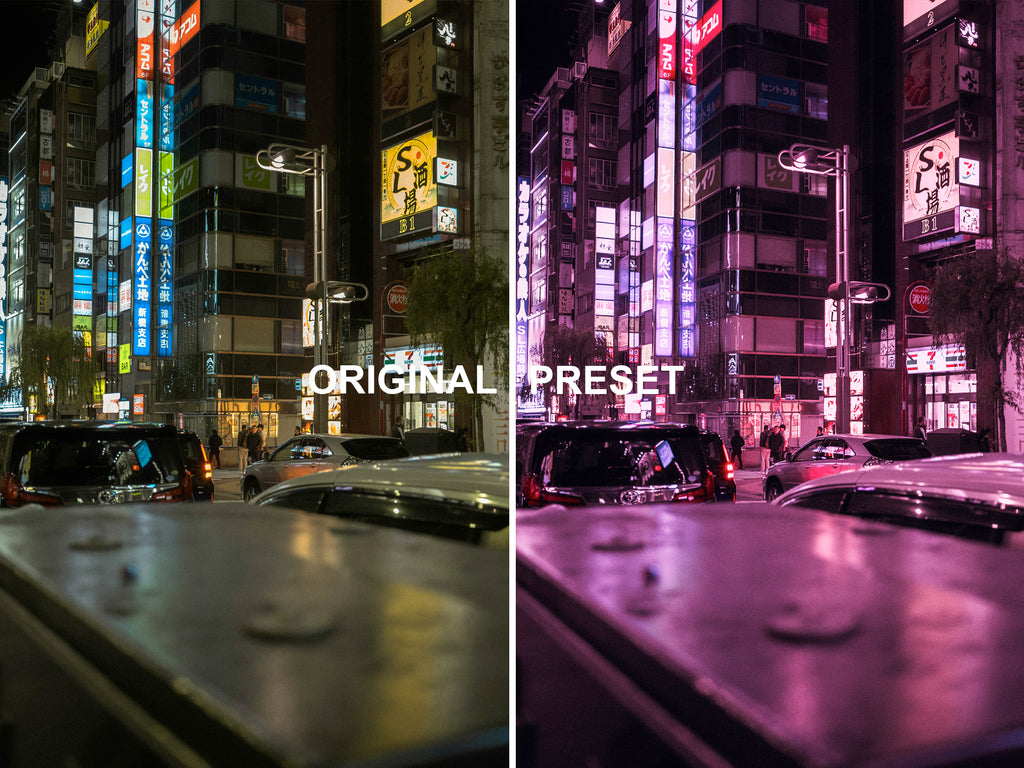 10 NEON PINK Lightroom Presets