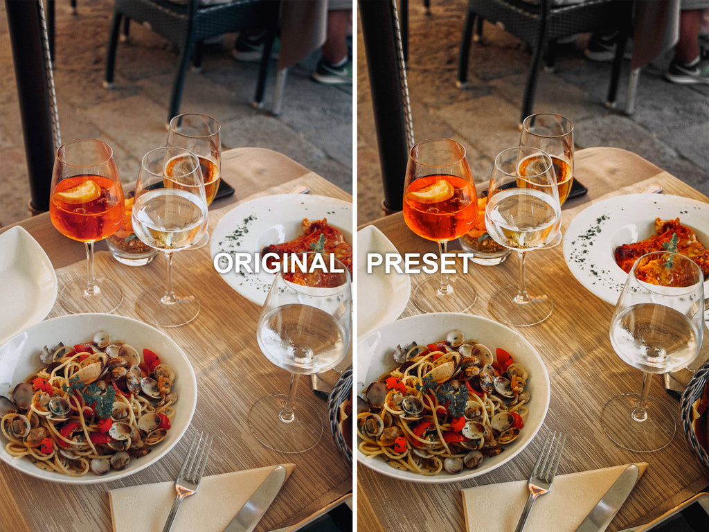 10 PASTA LOVER Lightroom Presets