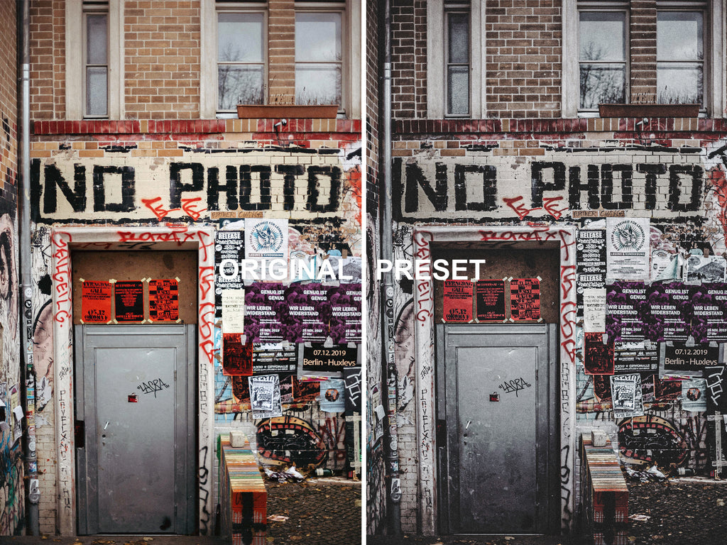 10 GRUNGE Lightroom Presets