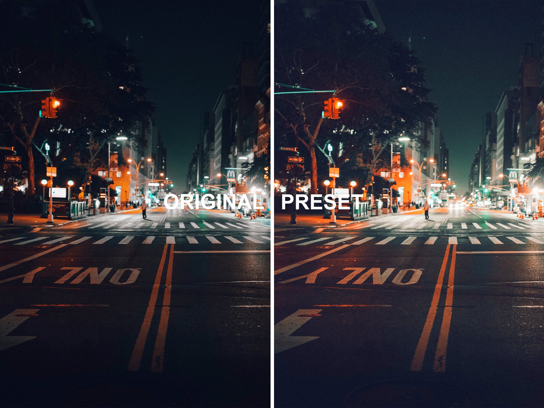 10 URBAN NIGHT Lightroom Presets