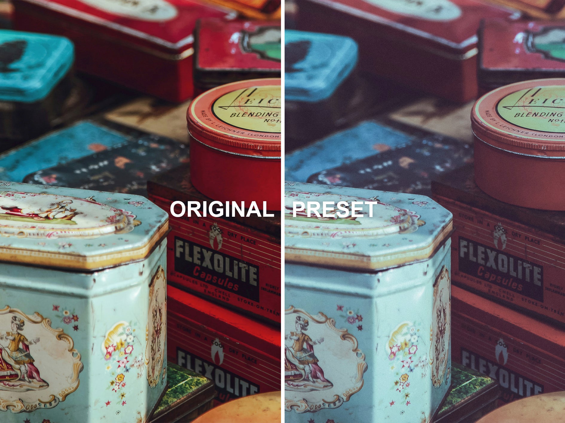 10 INSTANT CAM Cold Lightroom Presets