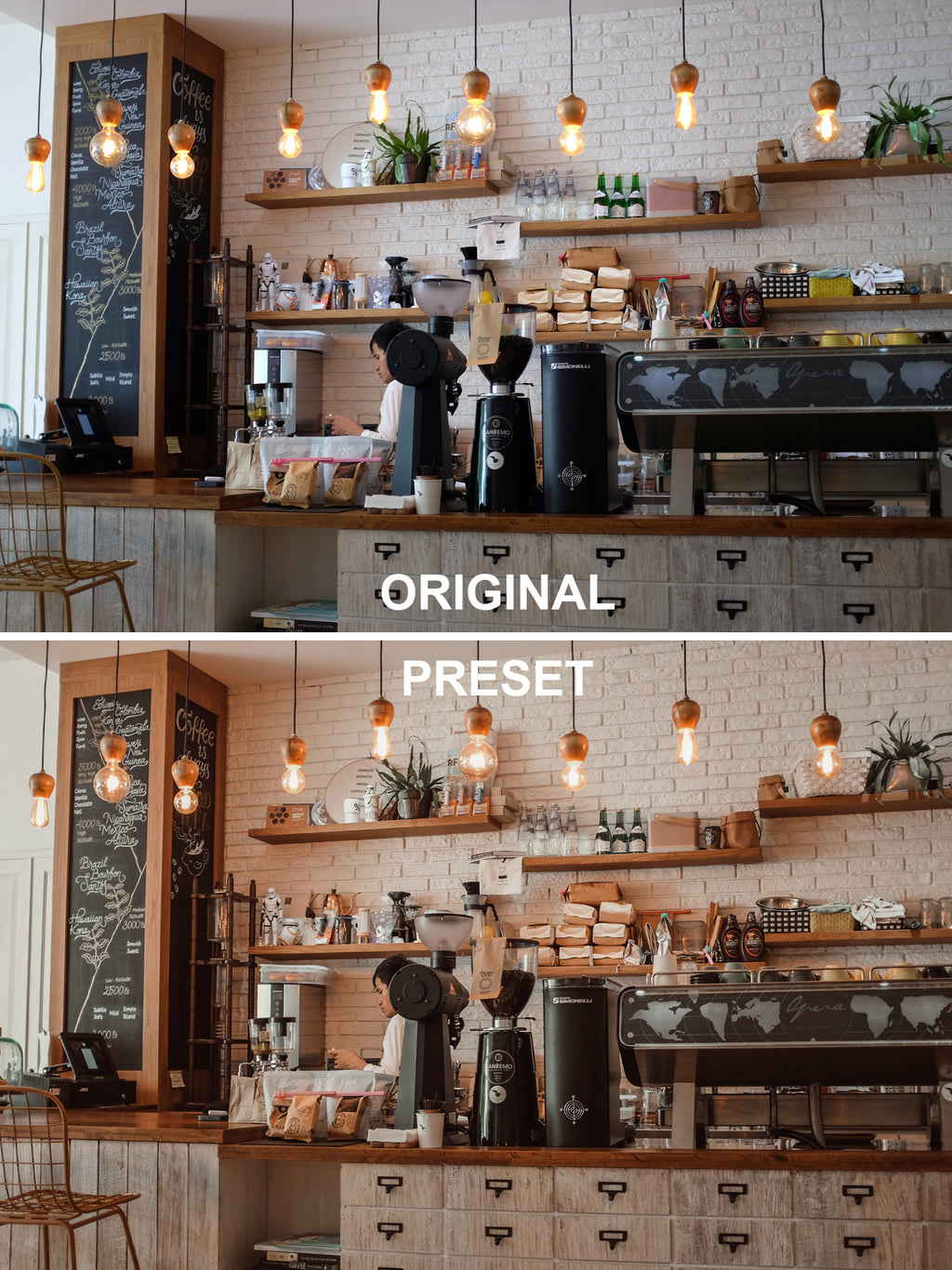 10 COFFEE SHOP Lightroom Presets