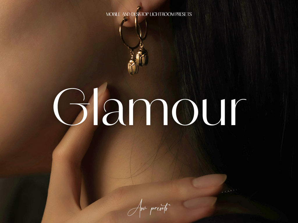 10 GLAMOUR Lightroom Presets