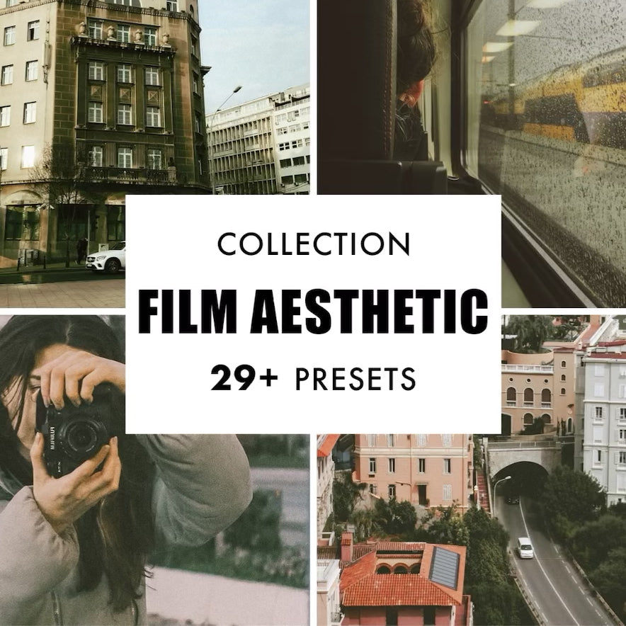 60 FILM AESTHETIC Lightroom Presets