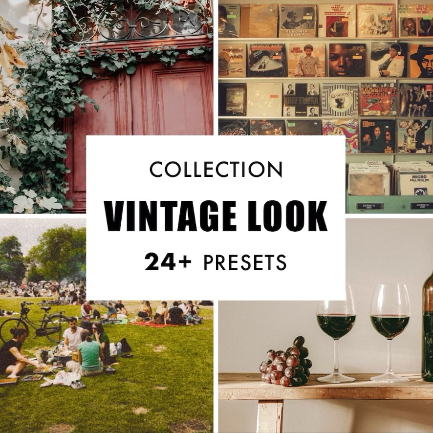 50 VINTAGE LOOK Lightroom Presets